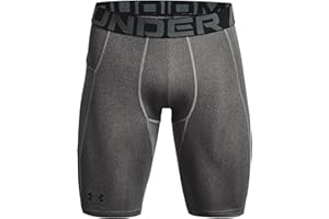 Under Armour Uomo Pantaloncini Baselayer A Compressione HeatGear Pocket, Black/White