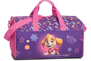 Fabrizio Paw Patrol dziecięca torba sportowa Marshall Chase Skye 38 x 22 x 20 cm obj. 16 l (liliowy/różowy Skye), liliowy/różowy błękitny, torba sportowa