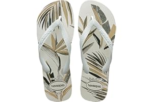 Havaianas - Aloha, Tongs Confortables, Durables et Estivales, Semelle avec Motif de Feuilles, Semelle Antidérapante, Homme