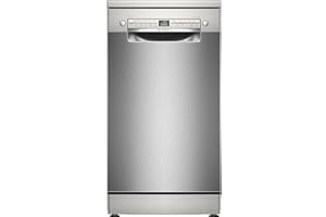 Bosch SPS2HKI58E, Série 2, Lave-vaisselle pose-libre, 45 cm, 10 couverts, Home connect, Inox