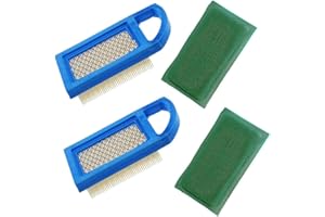 oxoxo 613022 Filtro de aire con 697292 Pre filtro para BRIGGS & Stratton 10HP motores reemplazar 697152 650821 697775 698413 797007