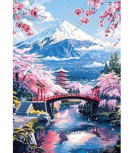 YSCOLOR Diamond Painting 5D London Bridge 30x40cm - Kit Completo Con Tela E Diamanti Rotondi