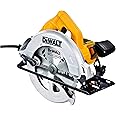 Dewalt Compact Circular Saw, 1350W, 184mm, 5500 RPM, For Wood Cutting, Yellow/Black - Dwe560-B5, 3 Years Warranty