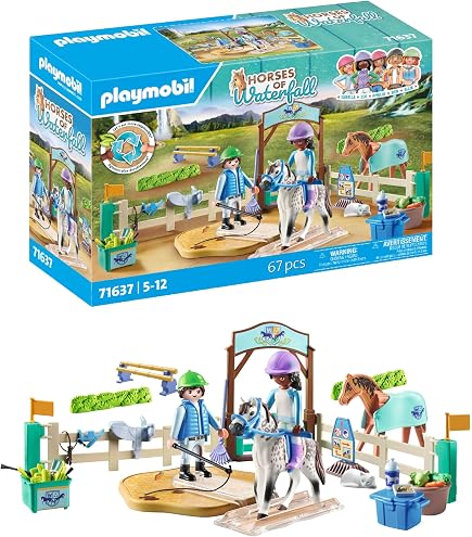 PLAYMOBIL Horses of Waterfall 71352 Riding Therapy and Veterinary