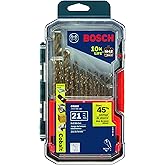 Bosch CO21B 21 Pc. Cobalt M42 Drill Bit Set