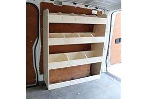 VANIFY Mercedes Vito LWB OS Rear Lightweight Plywood Van Shelving – Racking Storage System – Tool Rack