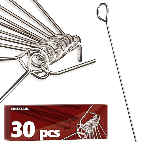 Rouladennadeln 30er-Set, Edelstahl, 10 cm