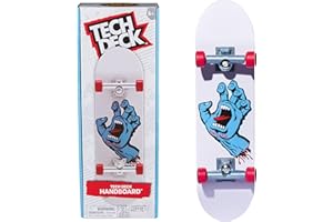 Tech Deck - Finger Skate - 1 Handboard Santa Cruz Teck Deck - Planche Santa Cruz Au Format Collector 27 Cm - Skatez avec Les Mains Ou Exposez - Mini Skate - Jouet Enfant 6 Ans et +
