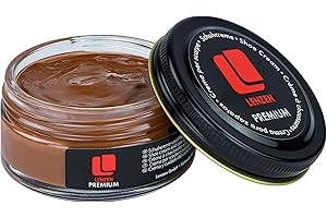 Lenzen Crema para Zapatos de Piel I Betún para Zapatos de Piel