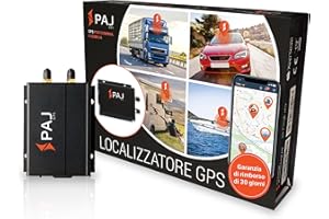 PAJ GPS PROFESSIONAL Finder 3.0 – GPS Tracker per Auto, Camion e Altri Veicoli, Antifurto efficiente con connessione diretta alla batteria, offrendo monitoraggio in tempo reale per una sicurezza