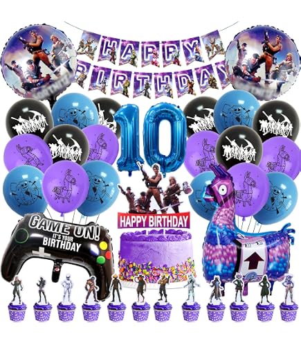 52PCS Bambini Decorazione Festa, Decorazione Compleanno