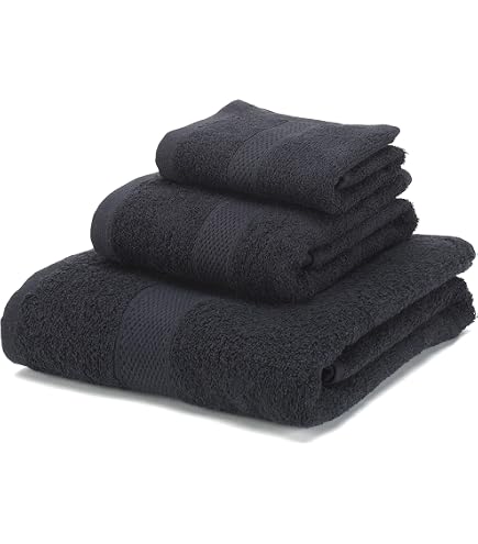 Handtuchset Aus 100% Gekämmter Baumwolle – 3-teilig, 450 G/m², Weich Und Saugstark, Farbe Braun