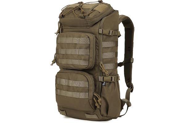 Mardingtop Militaire Sac à dos de Randonnée 28 L Sac de Sport pour randonnée, voyage, trekking, sac militaire, camping, sac à dos de plein air