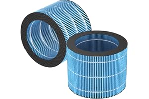 ISINLIVE 2 Stück AMF220 Ersatzfilter kompatibel mit Philips AMF220/15 und HU3916 HU3918 HU2716 HU2718 Luftbefeuchter, Ersetzt Filter FYM220/30 & FY3446/30