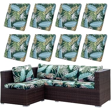 Custom Size 3D Box Cushion Cover - Water Resistant Polyester PU (Black, PL11t) By GoodFabricStore