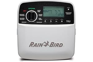 Rain Bird TRU6I Controlador/temporizador de riego de interior basado en programas, módulo WiFi listo, 6 zonas/estación
