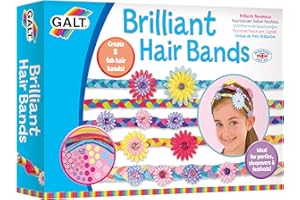 Galt Toys, Brilliant Hair Bands, Kids' Craft Kits, Ages 6 Years Plus