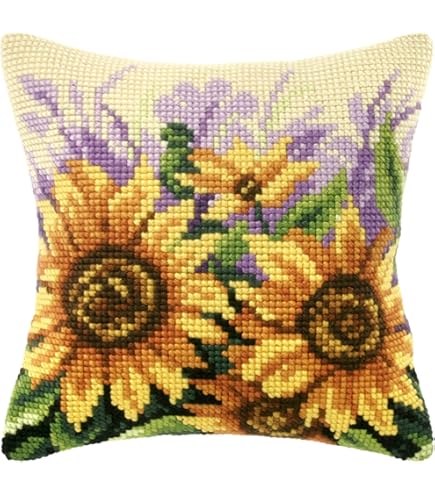 Kit Tappeto Ricamo Brvsk - Design Pesce Astratto 40x40cm, Per Decorazione Casa, Adulti - Foto 4