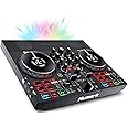 (Refurbished) Numark Party Mix Live DJ Controller with Built-in Light Show & Speakers, Black