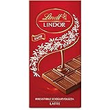 Lindt Lindor Tavoletta di Cioccolato Al Latte con Ripieno, Confezione da 100g