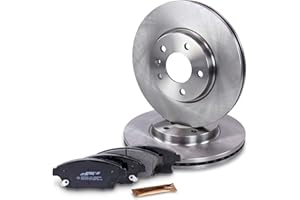 ATEC GERMANY Juego de frenos eje delantero incl. discos de freno Ø 300 mm ventilados + pastillas de freno delanteras