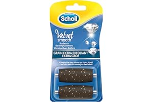 DR. SCHOLL'S Scholl Rouleaux de Remplacement Velvet Smooth - Grain Extra Exfoliant - Les 2 Recharges