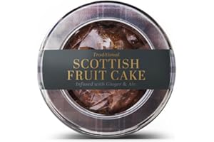 Brodies Traditional Scottish Fruit Cake - 1 x 315g - Traditional Scottish fruit cake infused with ginger and ale