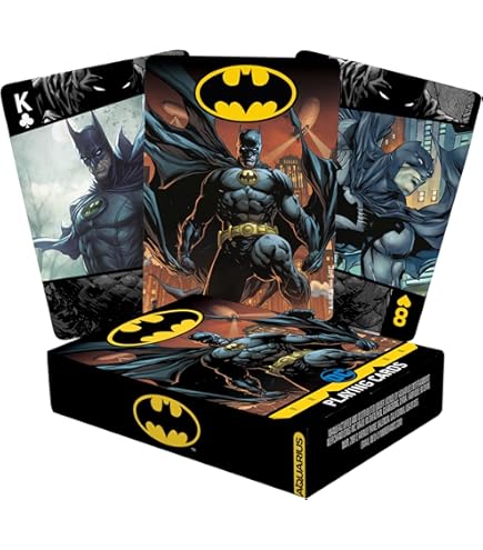 Cartamundi DC Comics Batman Retro Comic Playing Cards in Tin, 55