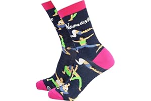 Sock Therapy Bamboo Socks For Women Novelty Socks Funky Colorful Fun Dress Socks Smart Design Animal Print Comfortable Breathable Socks Non Slip Great Gift