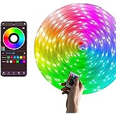 Amber LED Pixel Rgb Magic Peri ışık - 5v Usb Girişli, Bluetooth Uygulamalı, Uzaktan Kumandalı, M&uuml;ziğe Duyarlı, Suya Dayanıklı