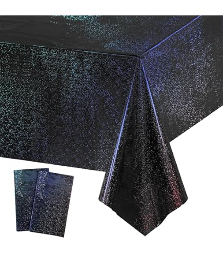 Bouiexye 4 stuks wegwerptafelkleden, 137 x 274 cm, tafelkleed van kunststof, goud en wit, rechthoekige tafelafdekking, tuintafelkleed voor horeca, feest, bruiloft, barbecue, picknick