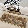 Tappeto Ottomanson Ottohome 67x90 Cm - Design Contemporaneo Con Bordo, Fondo In Gomma Antiscivolo, Colore Marrone, Tessuto In Nylon - 2