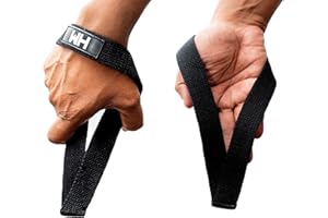 Weightlifting House Sangles de poignet pour haltérophilie olympique, musculation, arrachage, tractions et soulevés de terre. Bandages d'entraînement d'haltérophilie pour homme et femme.