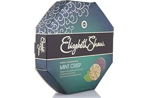 Elizabeth Shaw Dark Mint Crisp Chocolates 175g - dunkle Knusperschokolade mit Minze-Geschmack
