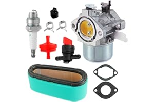 CDDCWZ Vergaser Kit Für Briggs & Stratton 286702 286707 289702 289707 Vergaser Dichtung + Luftfilter + Vorfilter + Zündkerze Ersatzteile Ersatz Werkzeugsatz