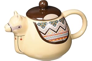 Thumbs Up LAMAPOT Tetera Llama Teapot, White