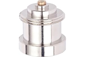 ET - EUROTRONIC Technology GmbH 700117 Pettinaroli Adaptateur métallique pour thermostats de radiateur électroniques, M28 x 1,5 mm