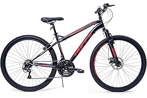 Huffy Extent 27.5 Inch Mens Mountain Bike - Medium 18 Speed - Matte Black