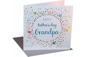 CLAIRE GILES GREETING CARDS Pom Pom "Grandpa" Father's Day Card,FPO015