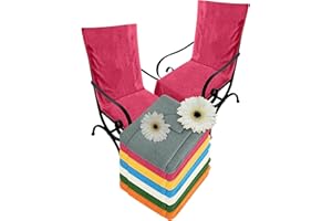 ‎DYCKHOFF Dyckhoff Doppelpack Schonbezüge mit Kapuze - für Gartenstuhl oder Gartenliege 277.1716, Gartenstuhl, Bordeaux