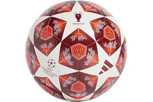 Adidas UEFA Champions League Club JH1284 Ballon de Football, Unisexe, Rouge, 3 EU