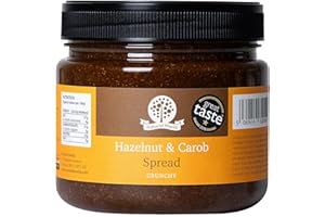 ‎NUTURAL WORLD Nutural World - Delicious, crispy spread made from 95% hazelnut and 5% carob (1 kg) - irresistible for young and old children - vegan, without added salt, sugar or palm oil