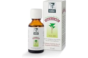 ‎RALF BADERS GESUNDHEIT BADERs Teebaumöl. Der Klassiker aus der Apotheke. Doppelt destilliert. Desinfizierend. 100% australisches Melaleuca alternifolia (30 ml)