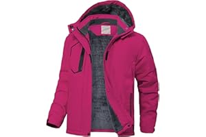 Zoofly Giacca Invernale Bambini Giacca da Neve in Pelo Caldo Giacca da Sci Impermeabile con Cappuccio