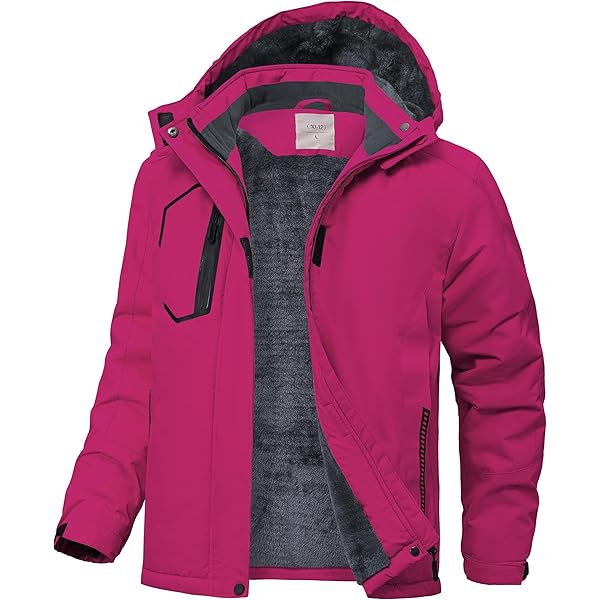 Killtec Kinderjas Killtec Girls Functional Hooded Jacket/winter Jacket Is Waterproof KOW 169 GRLS JCKT, Dark Raspberry, 116, 40926-000, Dark Raspberry PFC-vrije Winterjas