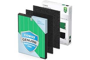 Coway Airmega 150 Filtre de rechange pour purificateur d'air Noir/blanc