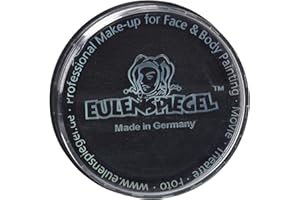 ‎EULENSPIEGEL Eulenspiegel 181119 - Profi-Aqua Schminke, Schwarz, 30 g , vegan
