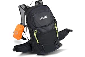 Otaro Sac à Dos de Randonnée 20 Litres | Ventilation Dorsale & Housse de Pluie | Pour Homme et Femme | Idéal Pour Une Journée