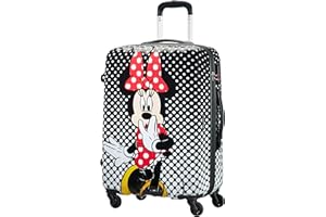 American Tourister Disney Legends - Spinner M, Kids luggage, 65 cm, 62.5 L, Multicolour (Minnie Mouse Polka Dot)