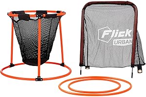 Football Flick Urban Habilidades Entrenamiento Trampolín Red, Bebé-Niños